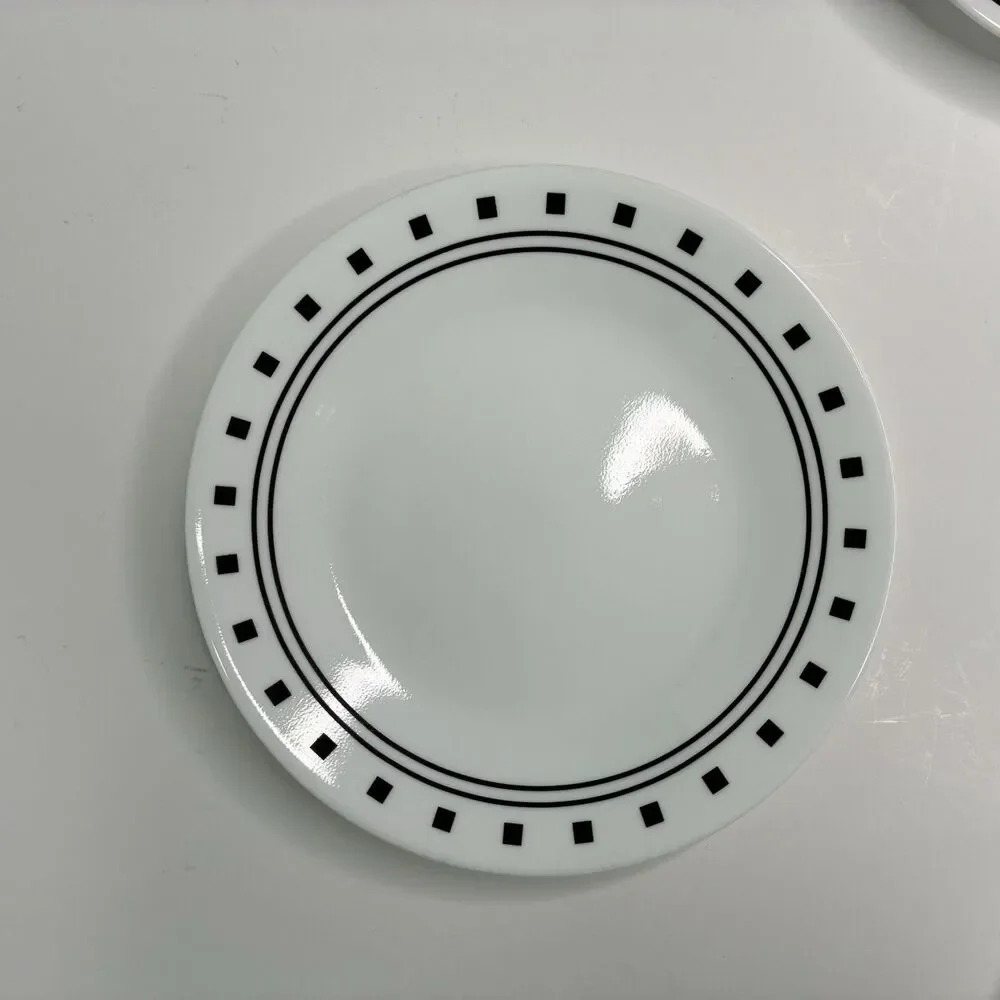 Corelle City Block Black & White 6 3/4